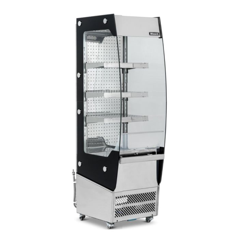 Blizzard BCD50 Cold Tiered Display Angled Front/Left Side View