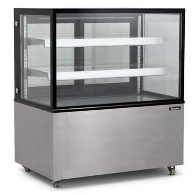 Blizzard DF470 Mobile Display Merchandiser 1515mm Wide, Angled Front/Left Side View