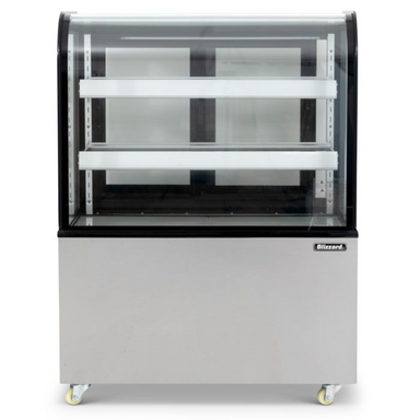 Blizzard DC270 Mobile Display Merchandiser, Front View