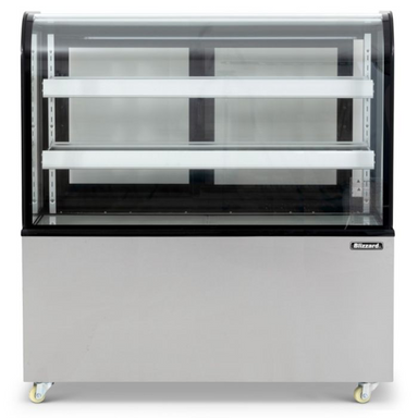 Blizzard DC470 Mobile Display Merchandiser 1516mm Wide Front View