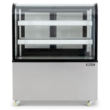 Blizzard DC370 Mobile Display Merchandiser 1216mm Wide Front View