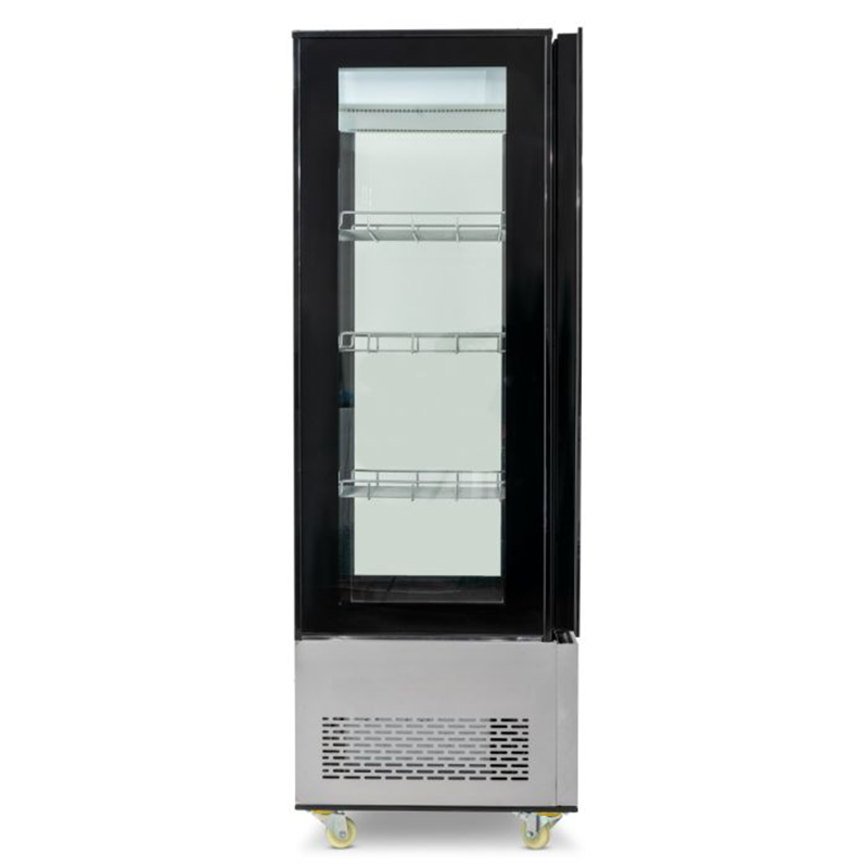 Blizzard CD400L Tall Square Case Cake Display, Left Side View