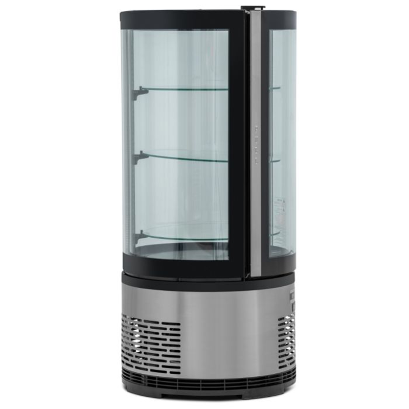 Blizzard CD100R Round Case Cake Display, Side View