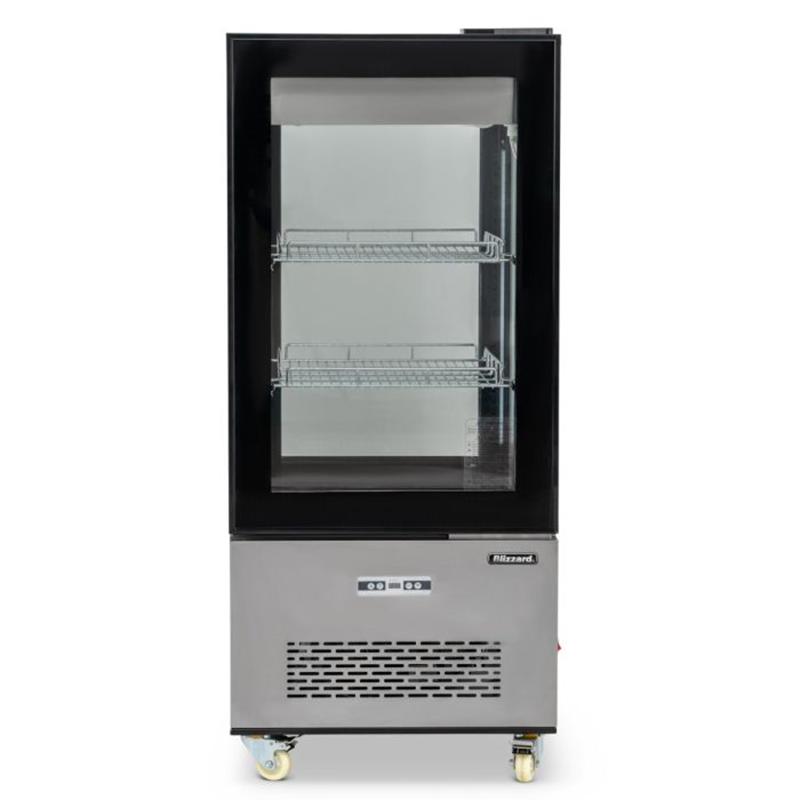 Blizzard CD270L Square Case Cake Display Front Facing View