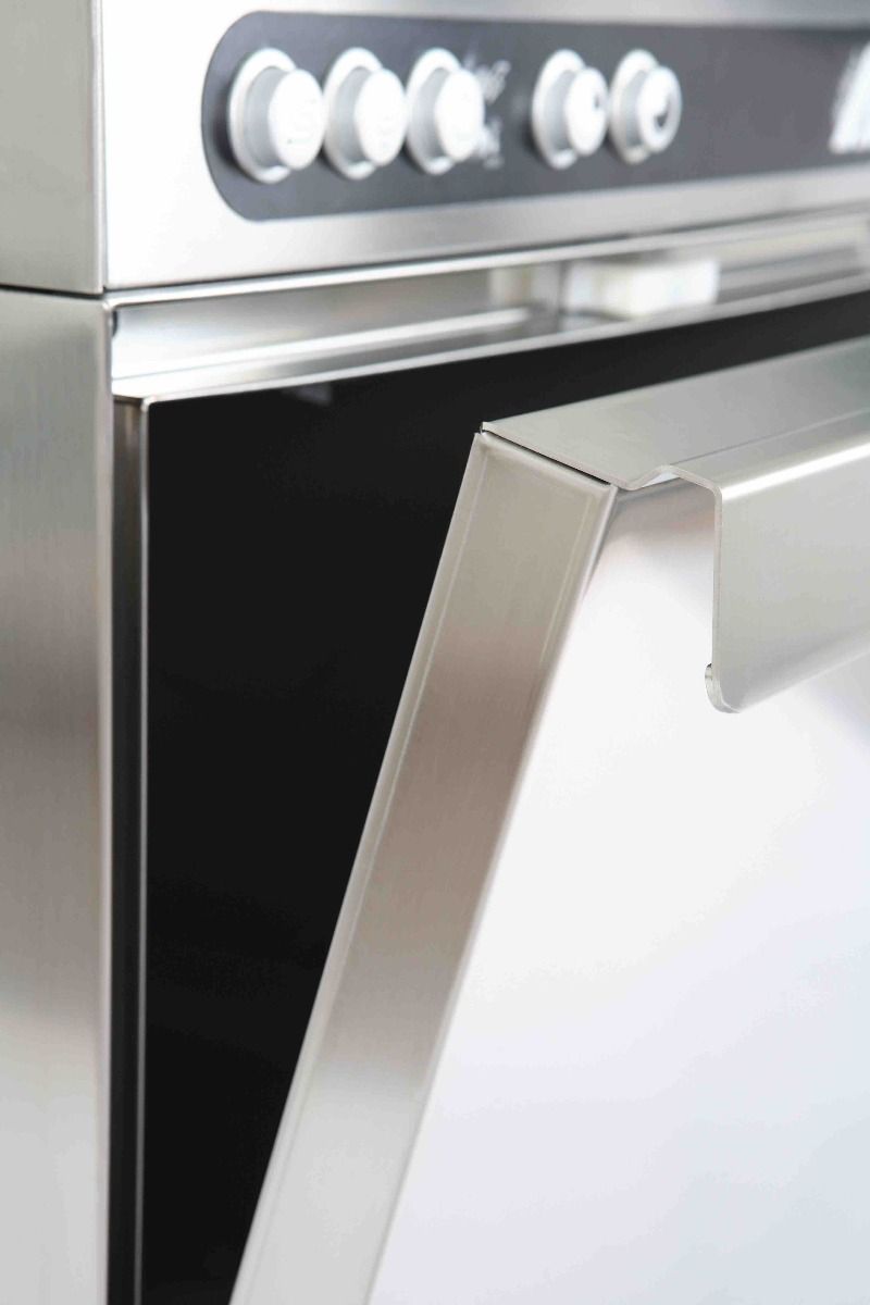 Adler AD40GL-DPSO 400mm Basket Glasswasher with Chemical Pump, Drain Pump & Integral Water Softener, 16 Pint Capacity