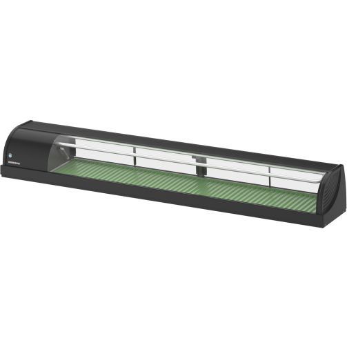 Hoshizaki HNC-210BE-L-BLH Left-Sided Sushi Display Case with LED Lights, 87 Litres