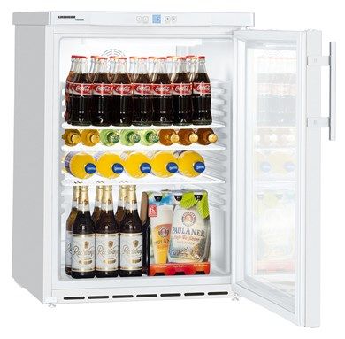 Liebherr FKUv 1613 Single Door Undercounter White Fridge, 148 Litres