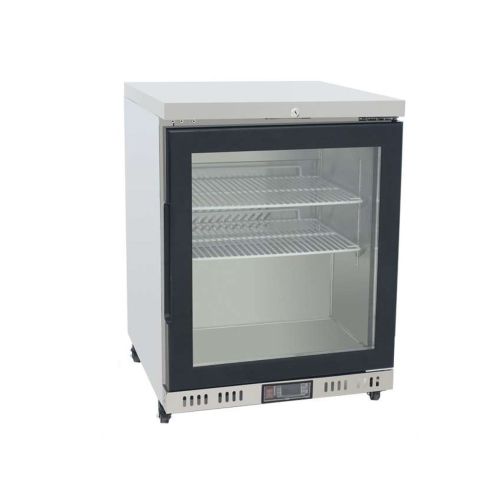 Atosa MBC24FG Glass Single Door Undercounter Freezer, 145 Litres