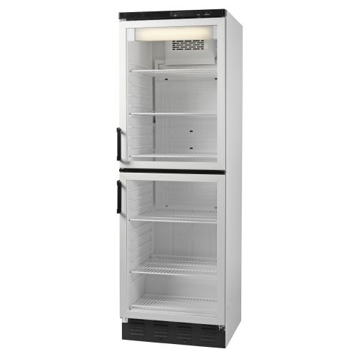 Vestfrost FKG 370 Double Door Upright Display Cooler, 377 Litres