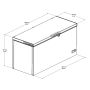 Sterling Pro Green SPC300 Chest Freezer / Chiller, 305 Litres