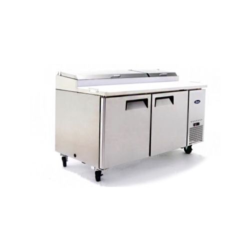 Atosa MPF8202GR 2 Door Refrigerated Preparation Table, 523 Litres