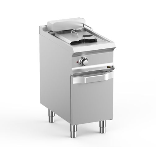 Hobart Ecomax HEFRBE74A Floorstanding Single Basket 12 Litre Electric Fryer, 9kW