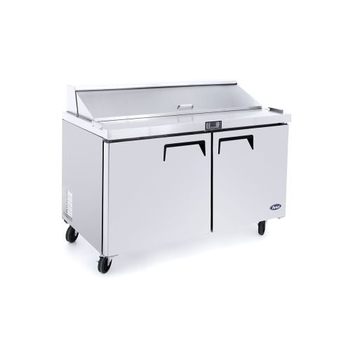 Atosa MSF8302GR 2 Door Heavy Duty Ambient Preparation Counter, 379 Litres