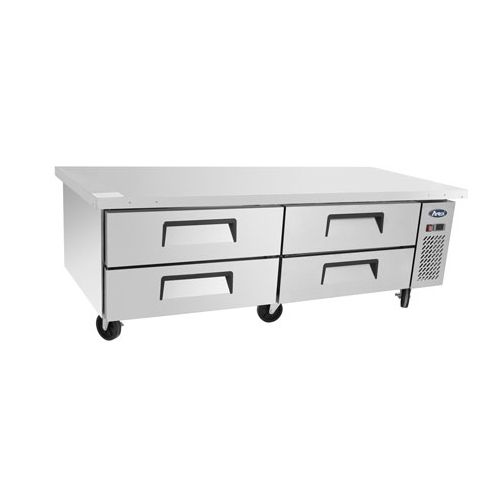 Atosa MGF8453GR 4 Drawer Refrigerated Chef Base 340 Litres, 4 x 2/1GN