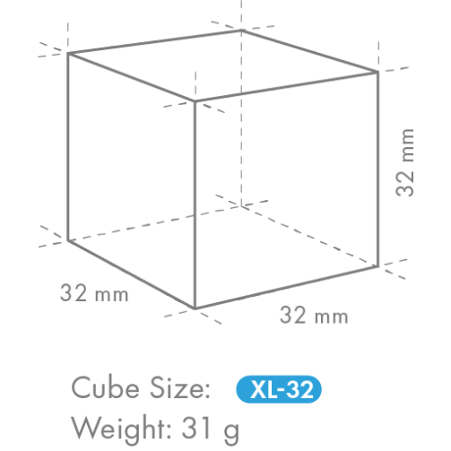 Hoshizaki IM-240DPE-U-32 UltraCube Modular and Stackable Icemaker Extra Large Cube 190kg per 24hr