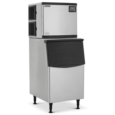 Blizzard BIM160 High Capacity Ice Maker & Storage Bin Front/Left Side Angled View