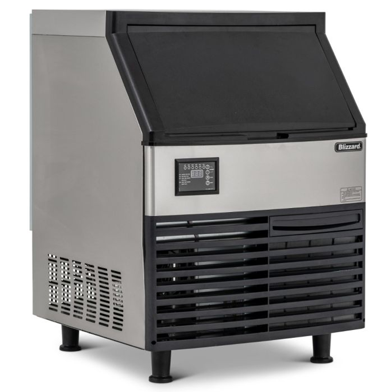 Blizzard BIM90 Integral Ice Maker Front/Left Side Angled View