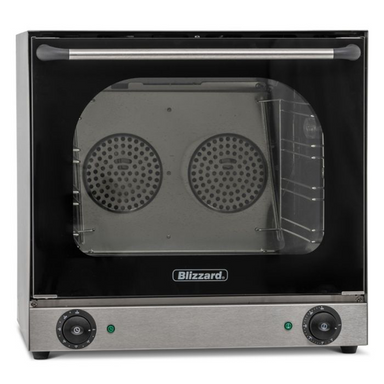 Blizzard BCO1 2670W Glass Door Convection Oven, Front Facing View