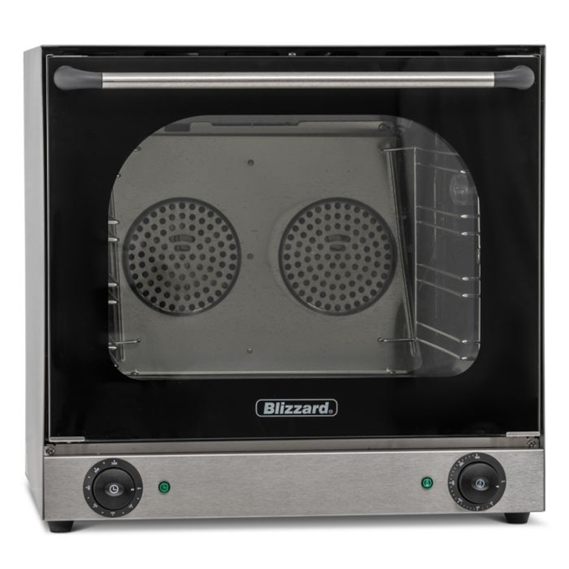 Blizzard BCO1 2670W Glass Door Convection Oven, Front Facing View