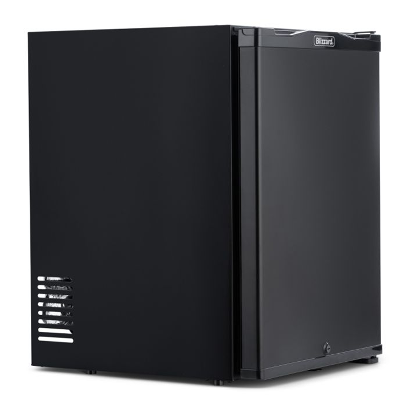 Blizzard BMB40 Single Solid Door Mini Bar Angled Left Side/Front View