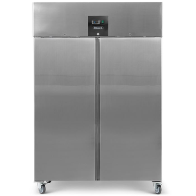Blizzard BR2SS Double Door Ventilated SS Refrigerator 1300L Front View
