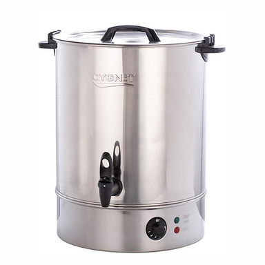 Cygnet MFCT1030 Manual Fill Water Boiler 30L Stainless Steel Front Facing View