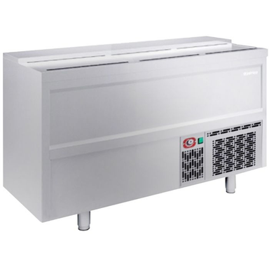 Infrico EB1500 Stainless Steel Beer Dump Angled Front/Left Side View