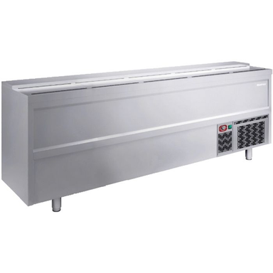 Infrico EB2500 Stainless Steel Beer Dump Angled Front/Left Side View
