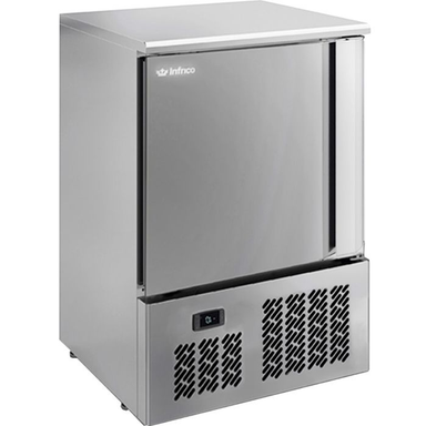Infrico ESC150 Solid Door Glass Froster Angled Front/Left Side View