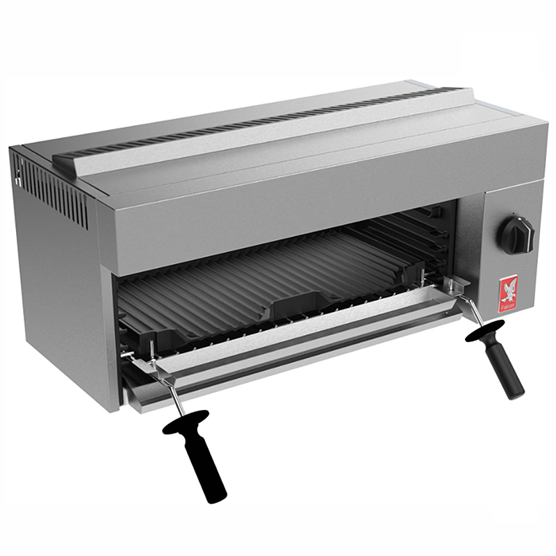 Falcon Dominator Gas Salamander Grill - G3532, Angled Front/Left Side View