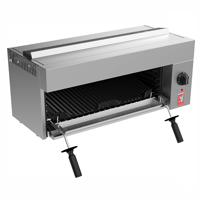 Falcon Dominator E3532 Electric Grill, Angled Front/Left Side View