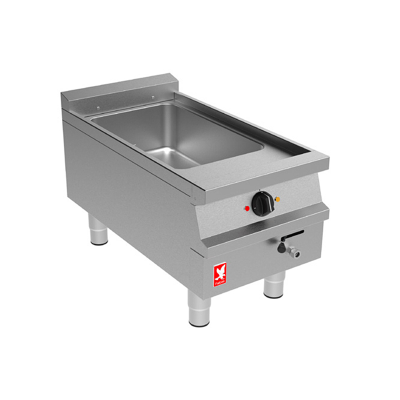 Falcon Dominator E3407 Bain Marie - On Mobile Stand - Angled Front/Left Side View