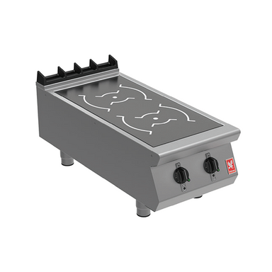 Falcon F900 i9042 Two Zone Induction Boiling Top - Angled Front/Left Side View
