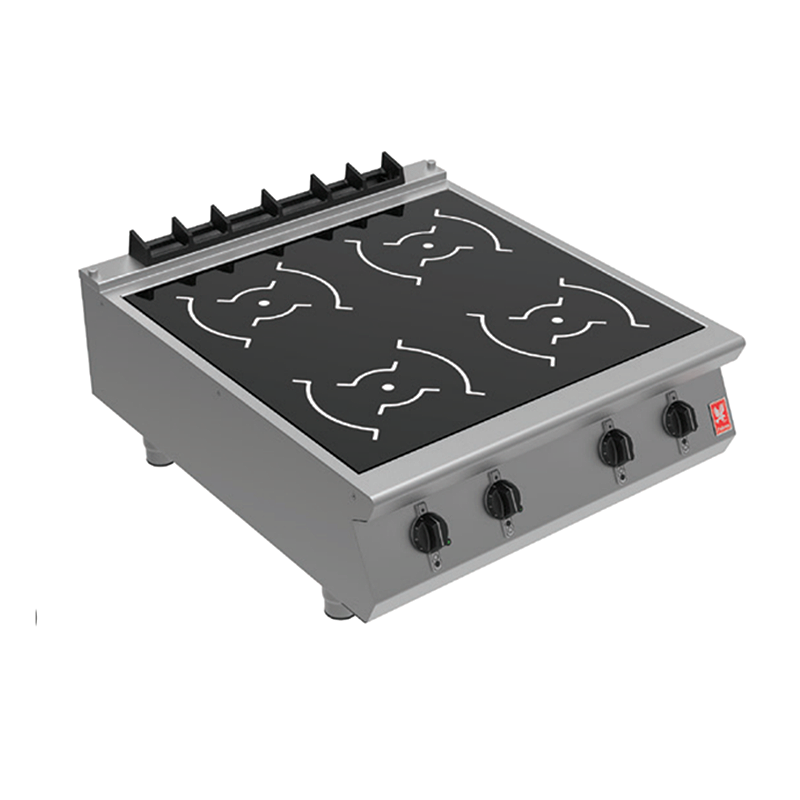 Falcon F900 i9085 Four Zone Induction Boiling Top - Angled Front/Left Side View