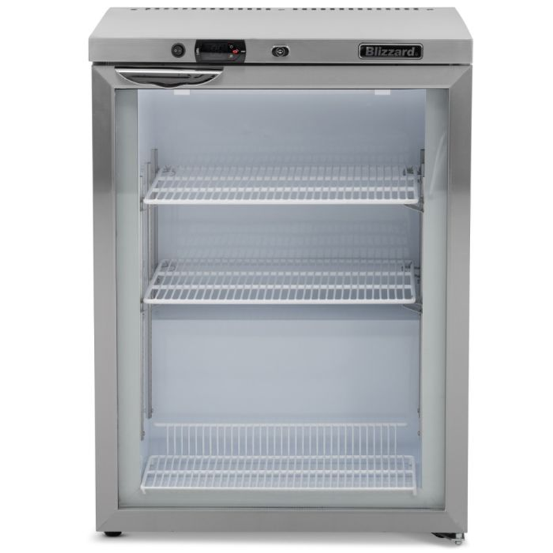 Blizzard GF140 Single Glass Door Glass Froster Front View