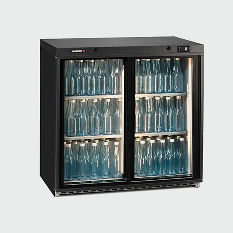Gamko MG3/250SD Bottle Cooler - Angler Front/Left Side View