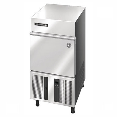 Hoshizaki IM-30CNE-HC Self Contained Ice Maker, Angled Front/Right Side View