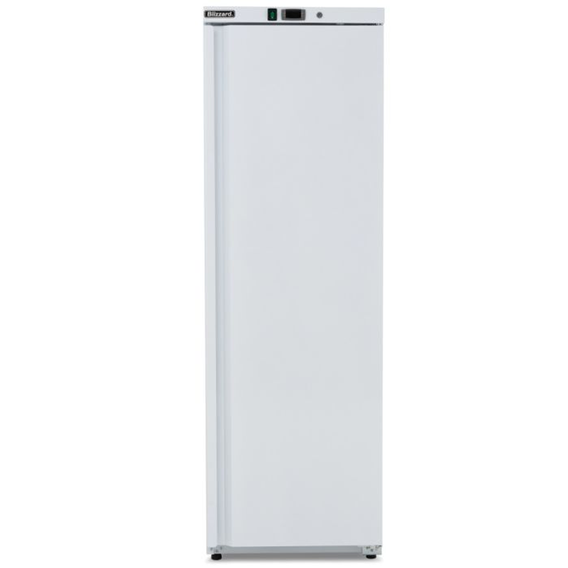 Blizzard HW40 Upright 320L Single Hinged Door Refrigerator Front View