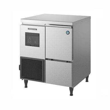 Hoshizaki FM-120KE-HC Flake Ice Maker - Angled Front/Right Side View