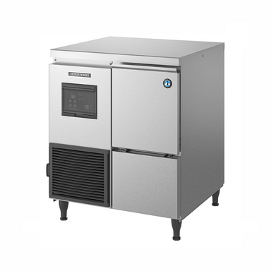 Hoshizaki FM-80KE-HC Flake Ice Maker - Angled Front/Right Side View