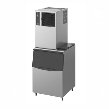 Hoshizaki IM-130ANE-HC Ice Maker - Angled Front/Right Side View