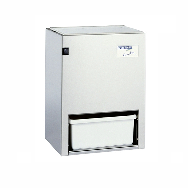 Hoshizaki C-105 Ice Crusher Machine - Angled Front/Left Side View
