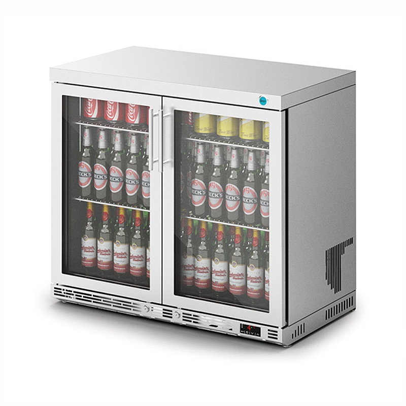 IMC Ventus F76/252 Stainless Steel Frame Bottle Cooler - Angled Front/Left Side View