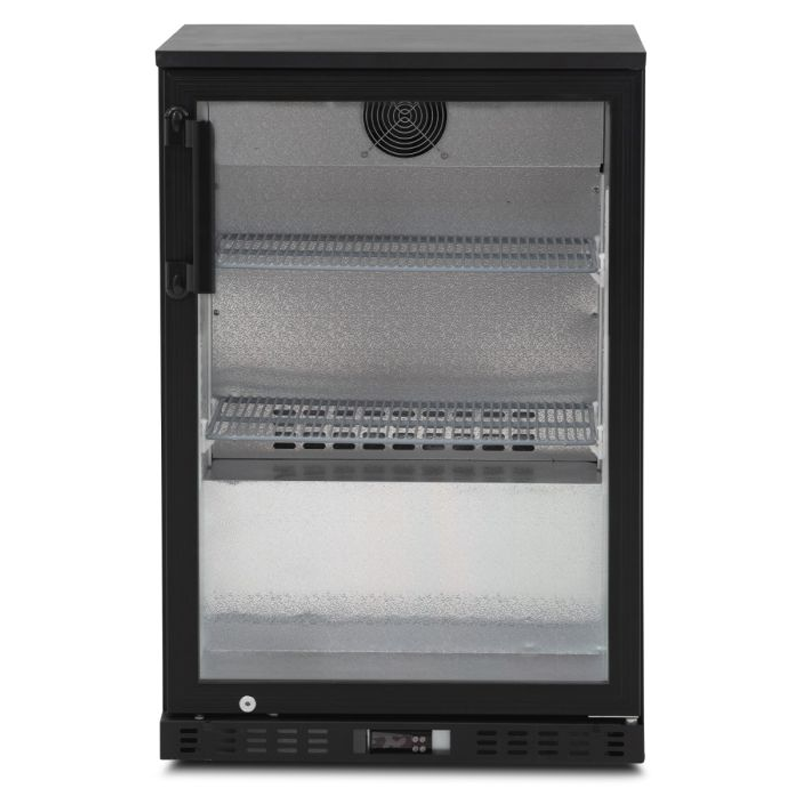 Koldbox KBC1 Single Hinged Glass Door Bottle Cooler Front View Shot
