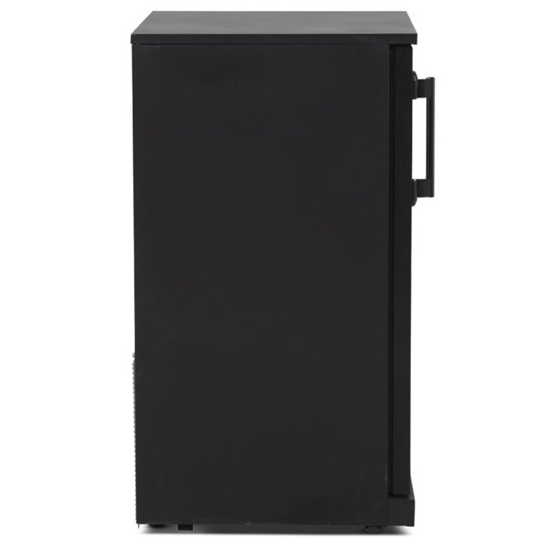 Koldbox KBC1 Single Hinged Glass Door Bottle Cooler Left Side View