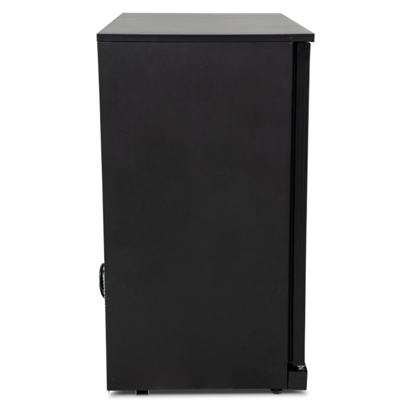 Koldbox KBC2 Double Hinged Glass Door Bottle Cooler Left Side View