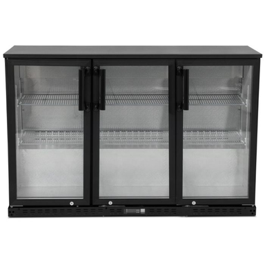 Koldbox KBC3 Triple Hinged Glass Door Bottle Cooler Front View