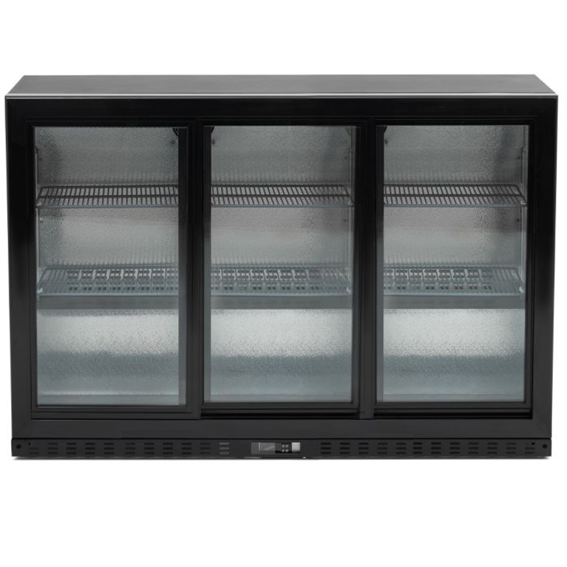 Koldbox KBC3SL Triple Sliding Glass Door Bottle Cooler Front View