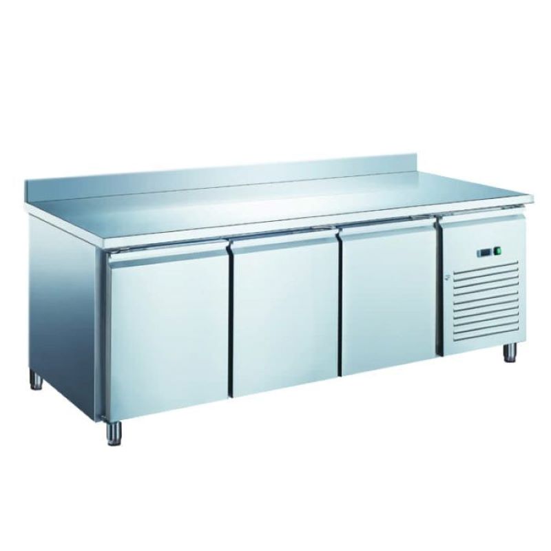 Koolmax KMC3DS 3 Door Stainless Steel Counter Fridge