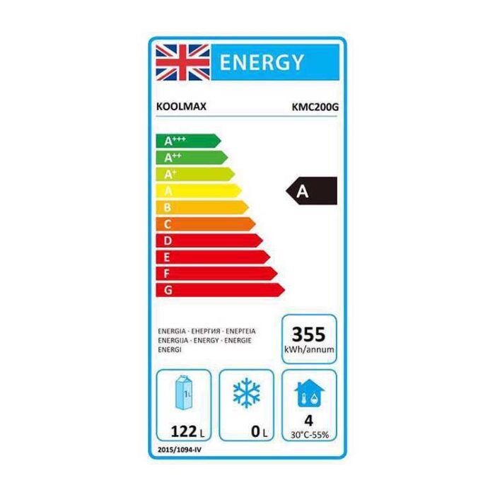 Koolmax KMC200G Energy Labels
